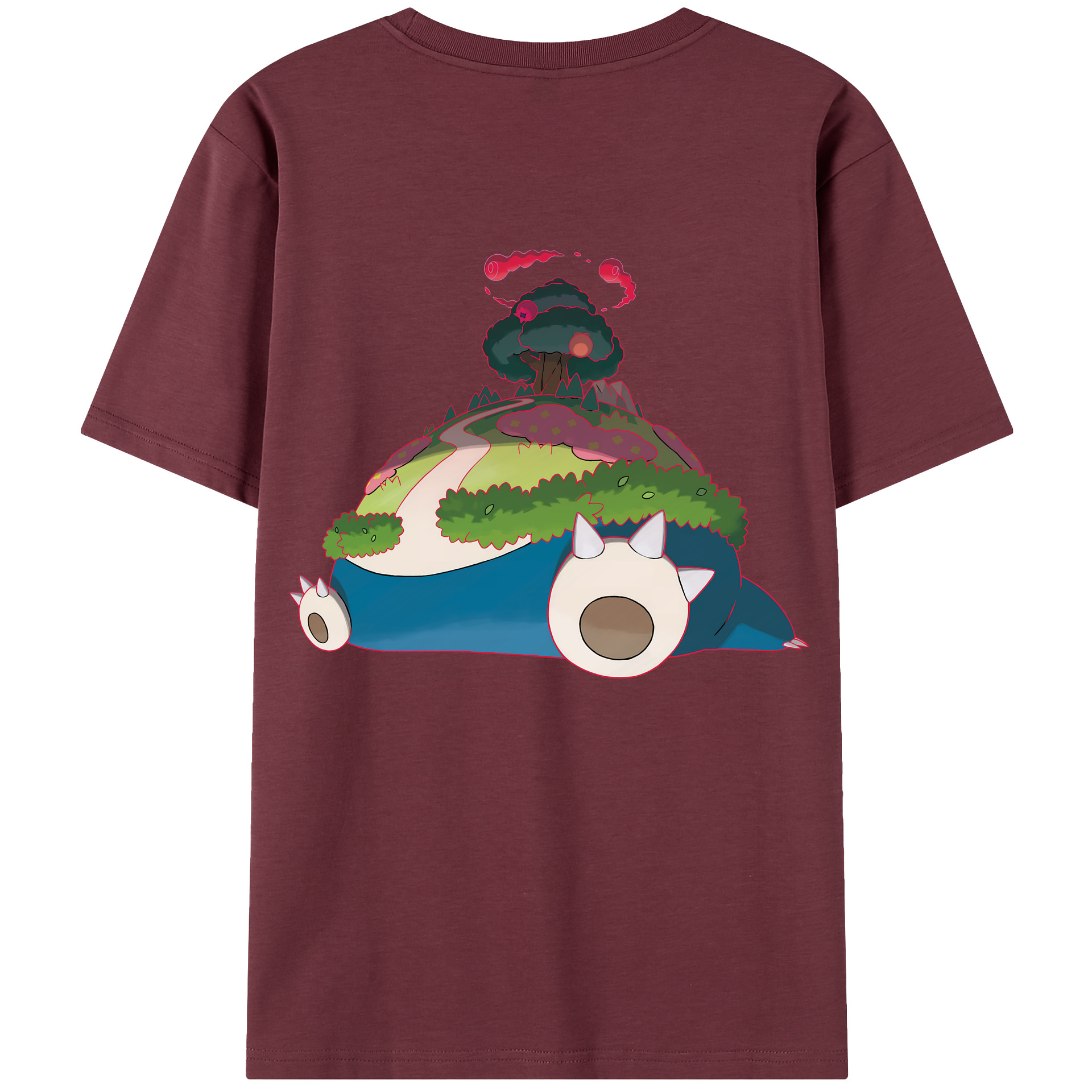 （画像用） ポケットモンスター Pokémon 綿100％半袖Tシャツ（背面プリント）